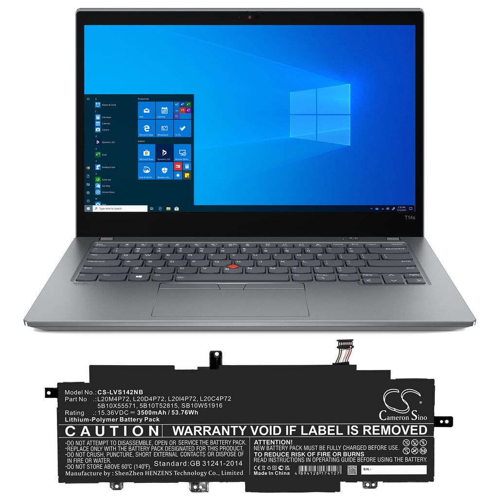 Lenovo ThinkPad T14s Gen 2 (Intel) 14" Battery