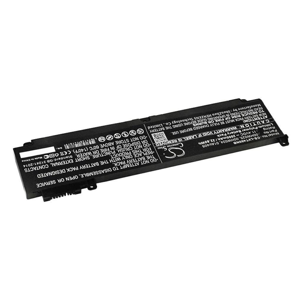 Lenovo Thinkpad T460s 20F90055, 11,4V, 2000mAh