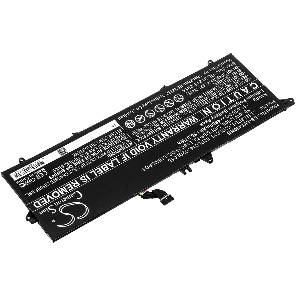 Lenovo ThinkPad T495s-20QKS01E00, 11,52V, 4850mAh