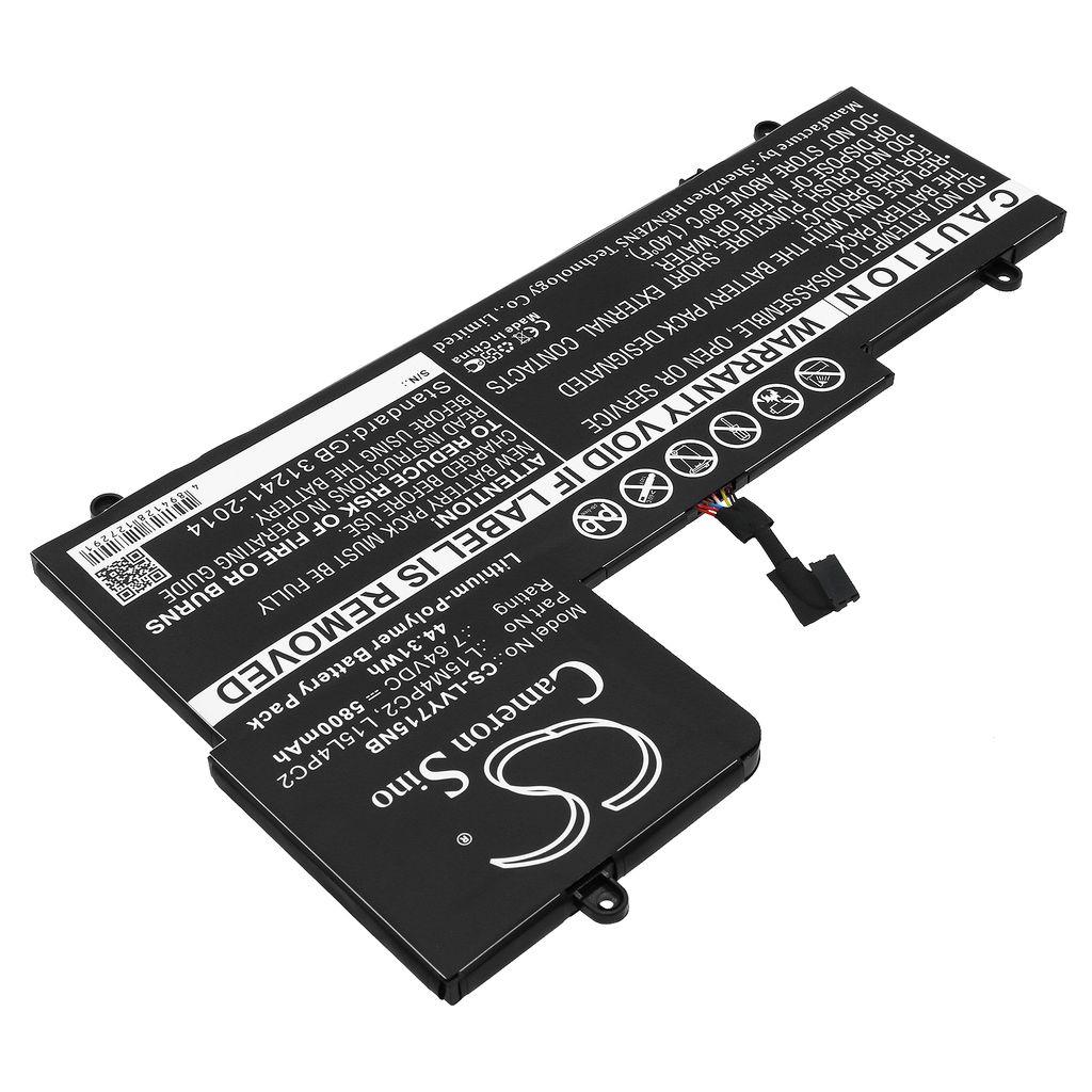 Lenovo Yoga 710-15ISK 80U0Yoga, 7.64V, 5800 mAh