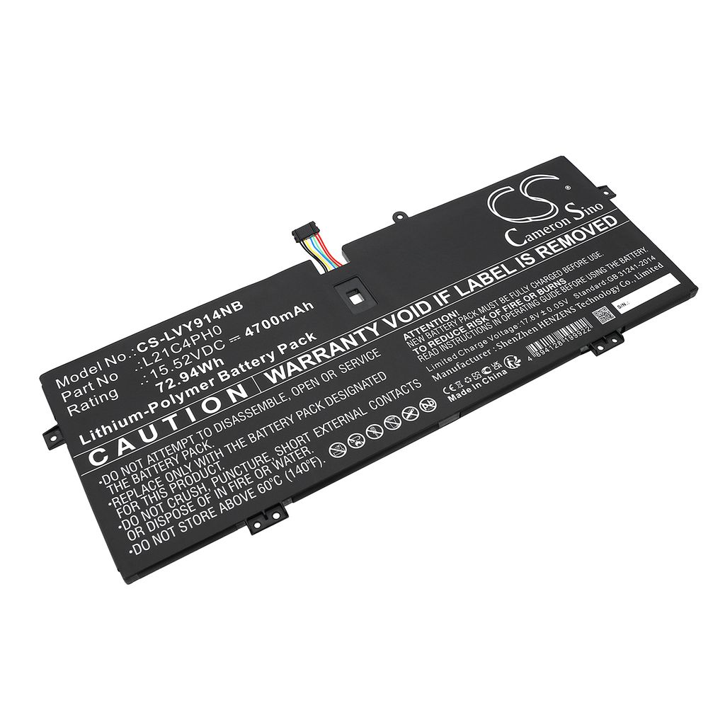 SB11D97137 för Lenovo, 15.52V, 4700mAh