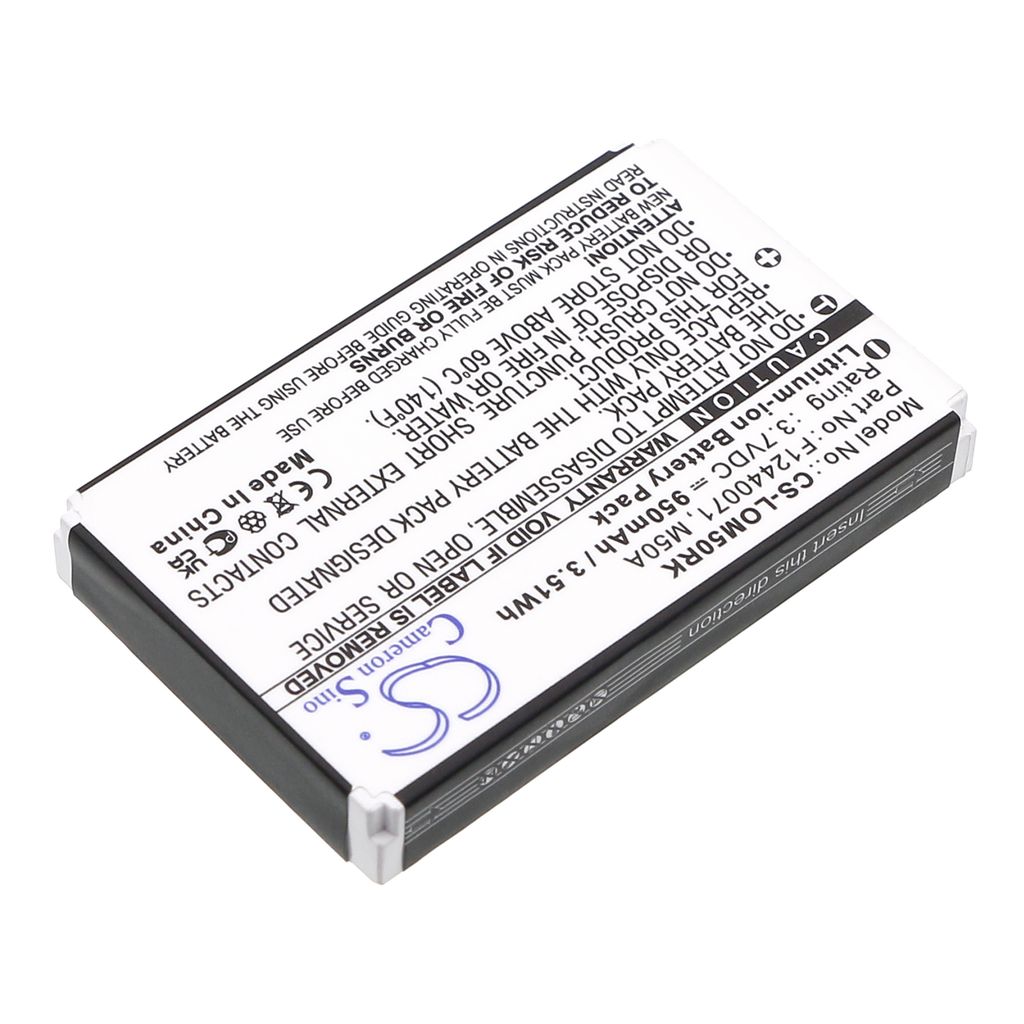 190304-2004 voor Logitech, 3,6 (3,7)V, 950mAh