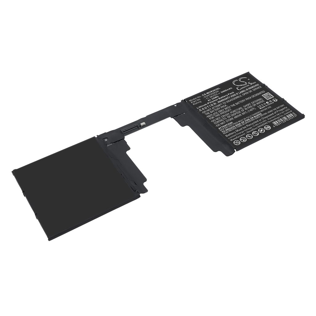 G3HTA062H för Microsoft, 11.36V, 5400mAh