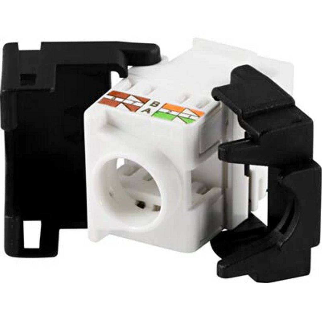 UTP Cat6 Keystone connector 'Tool-free' – vit