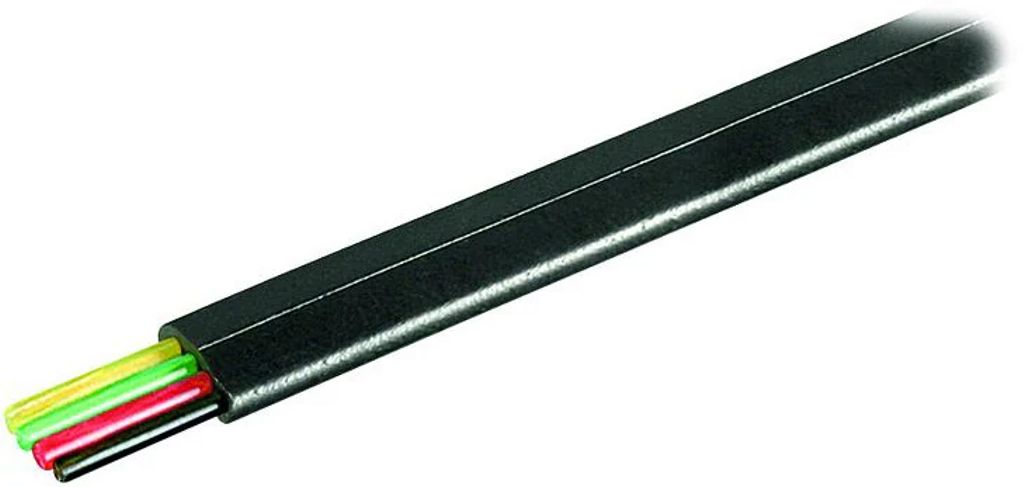 Modulaarikaapeli, 4-napainen, kela 100m, musta