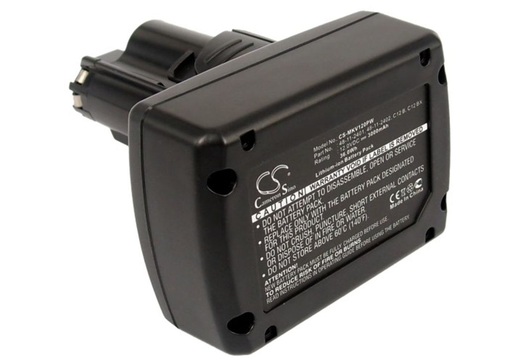 Milwaukee C12 HZ, 12V, 3000 mAh