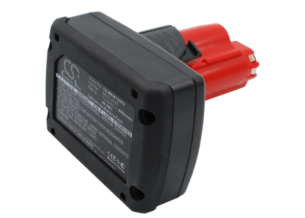 Milwaukee M12 CPD-602X, 12.0V, 4000 mAh