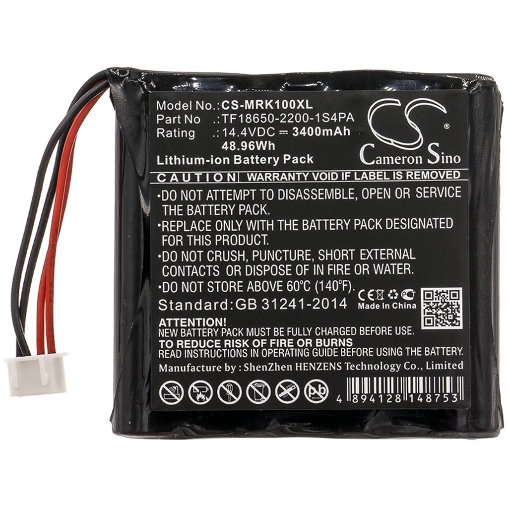 Marshall Kilburn, 14.4V, 3400 mAh