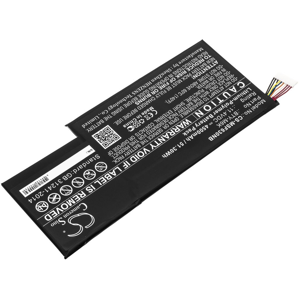 BTY-M6K für MSI, 11.4V, 4500 mAh