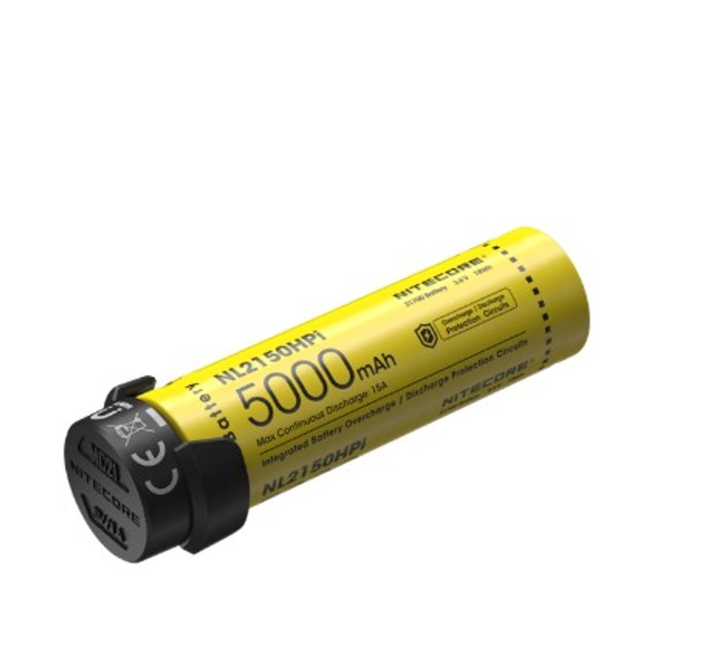 Nitecore 21700 Intelligent Battery System 5000mAh med Lampa, Laddare och Powerbank
