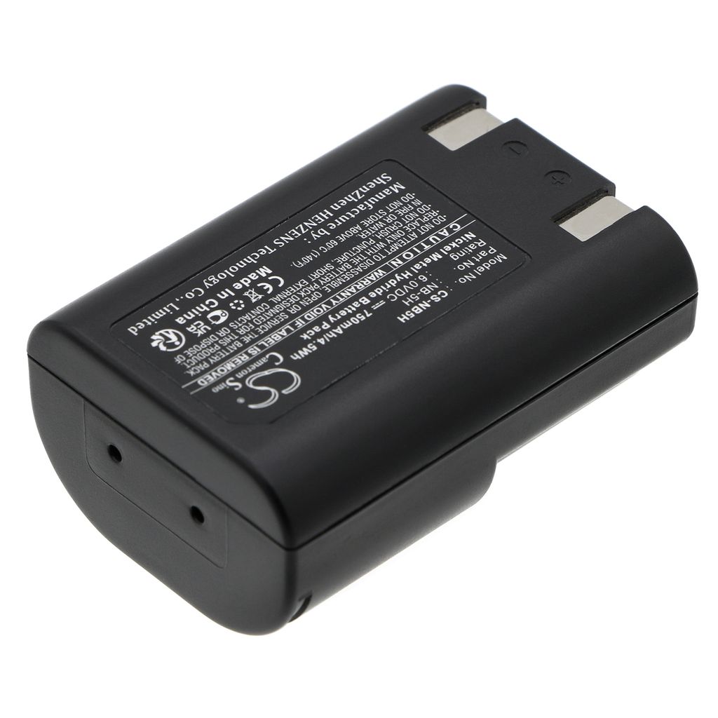 NB-5H for Canon, 6.0V, 650 mAh