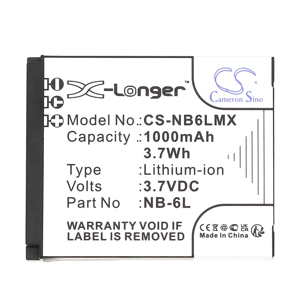 Canon PowerShot SD770 IS 3,6 (3,7)V 1000mAh