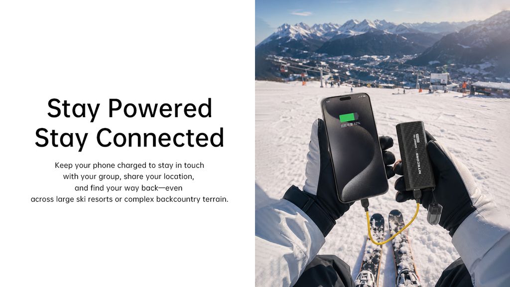 Nitecore SUMMIT Air Powerbank 8000 mAh 22,5 W IPX8