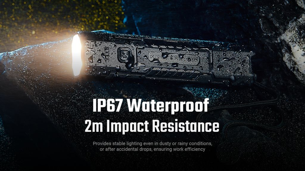 Nitecore EDC07 Ultra Slim Ficklampa LED 1500Lm med USB-C laddport