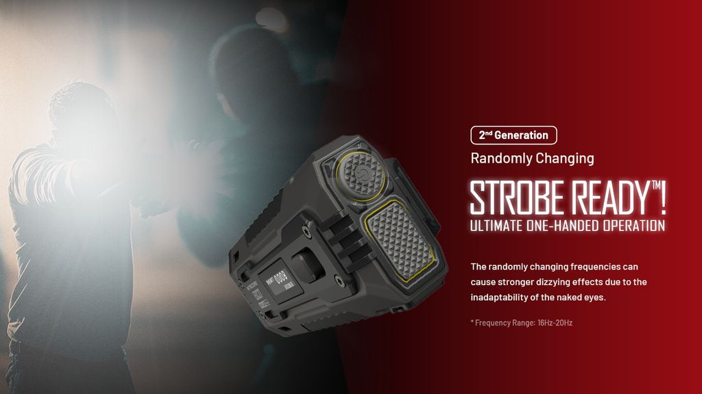 Nitecore EDC37 Ficklampa LED 8000Lm med USB-C laddport