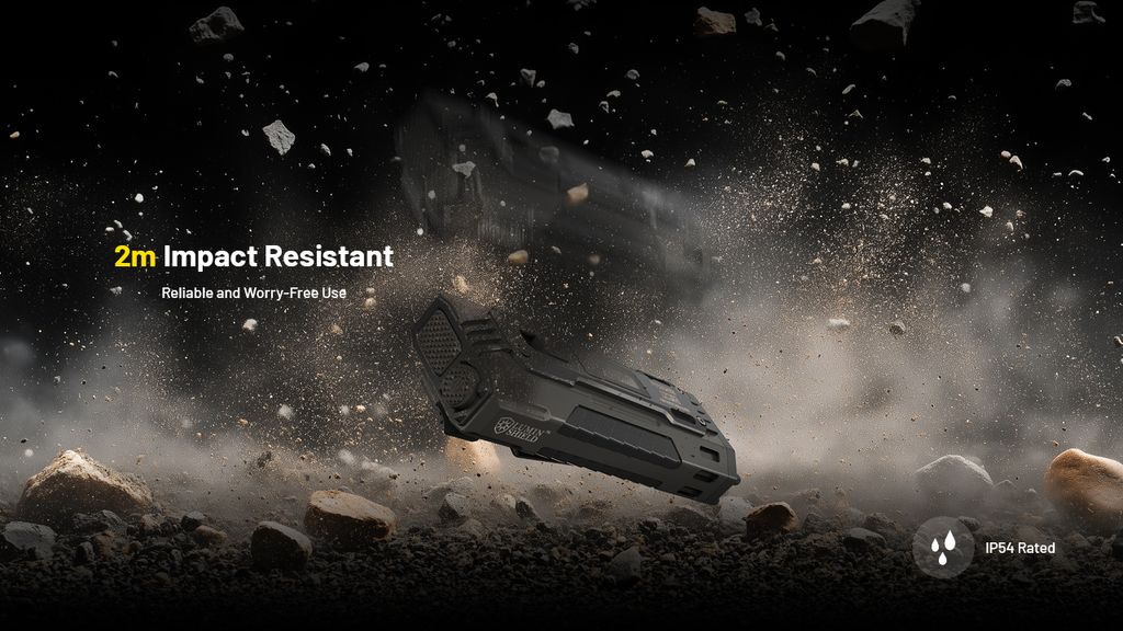 Nitecore EDC37 Ficklampa LED 8000Lm med USB-C laddport