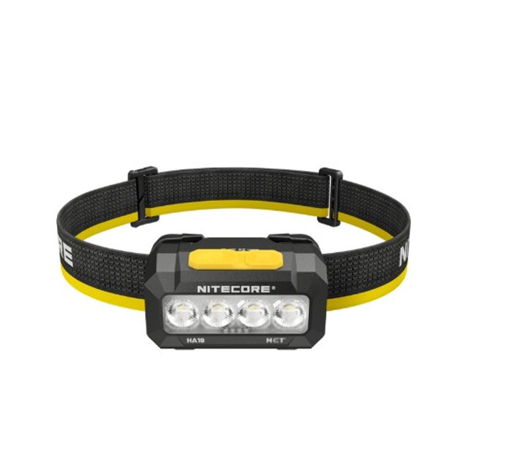 Nitecore HA19 RGB Pannlampa 650 lm Svart