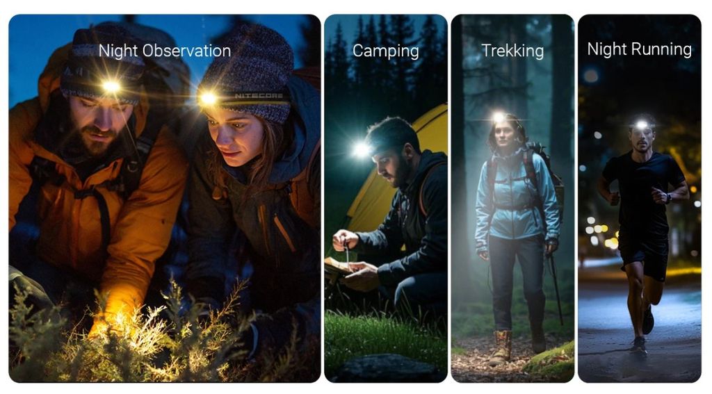 Nitecore HA27 UHE -otsalamppu 800lm