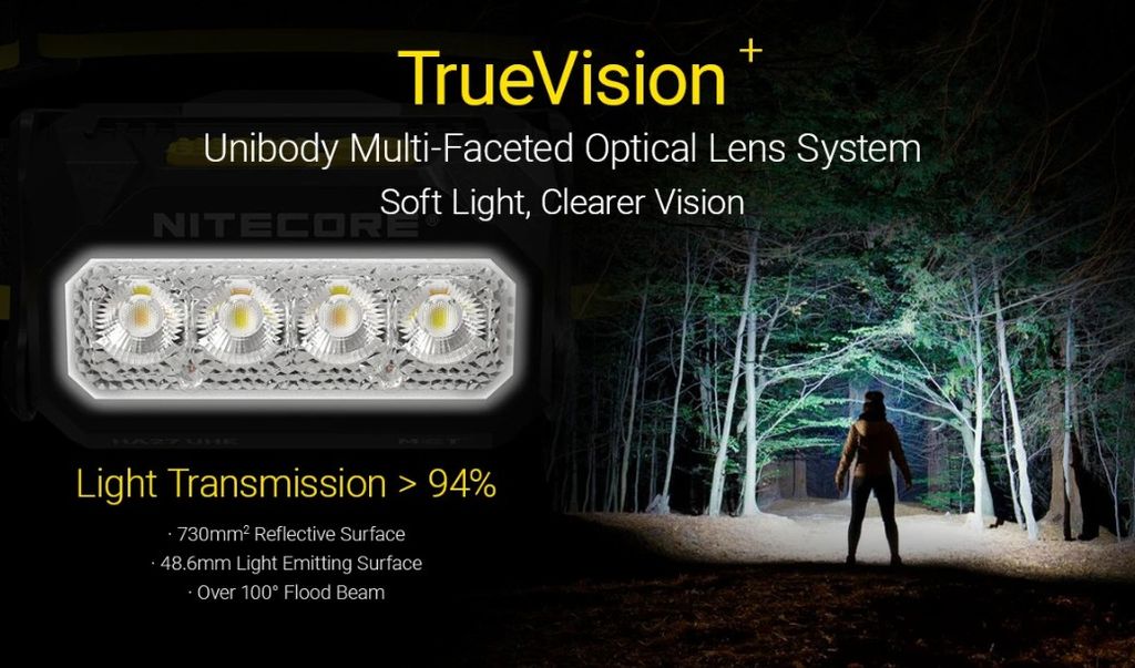 Nitecore HA27 UHE -otsalamppu 800lm