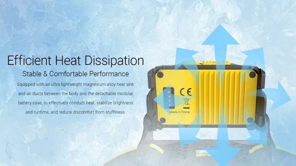 Nitecore HA27 UHE -otsalamppu 800lm