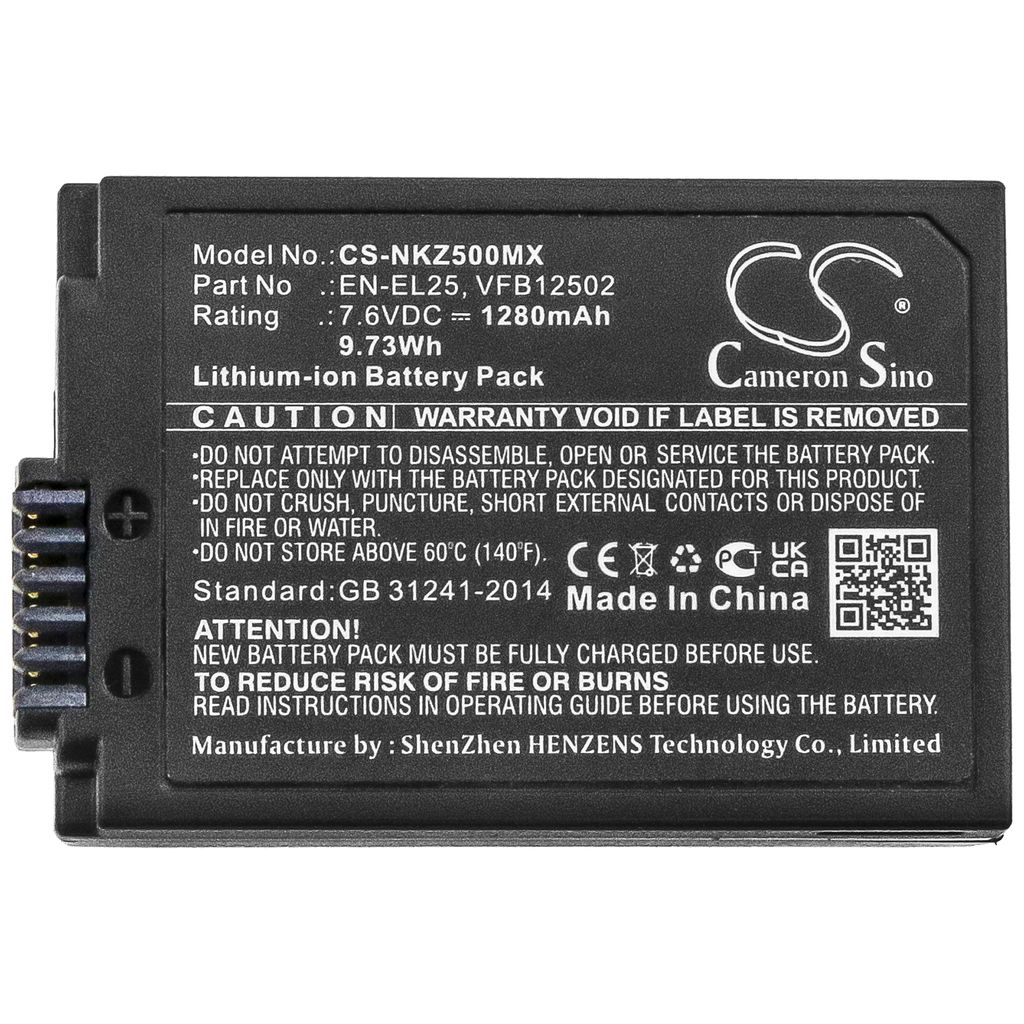 Nikon Z30 7,6V 1280mAh