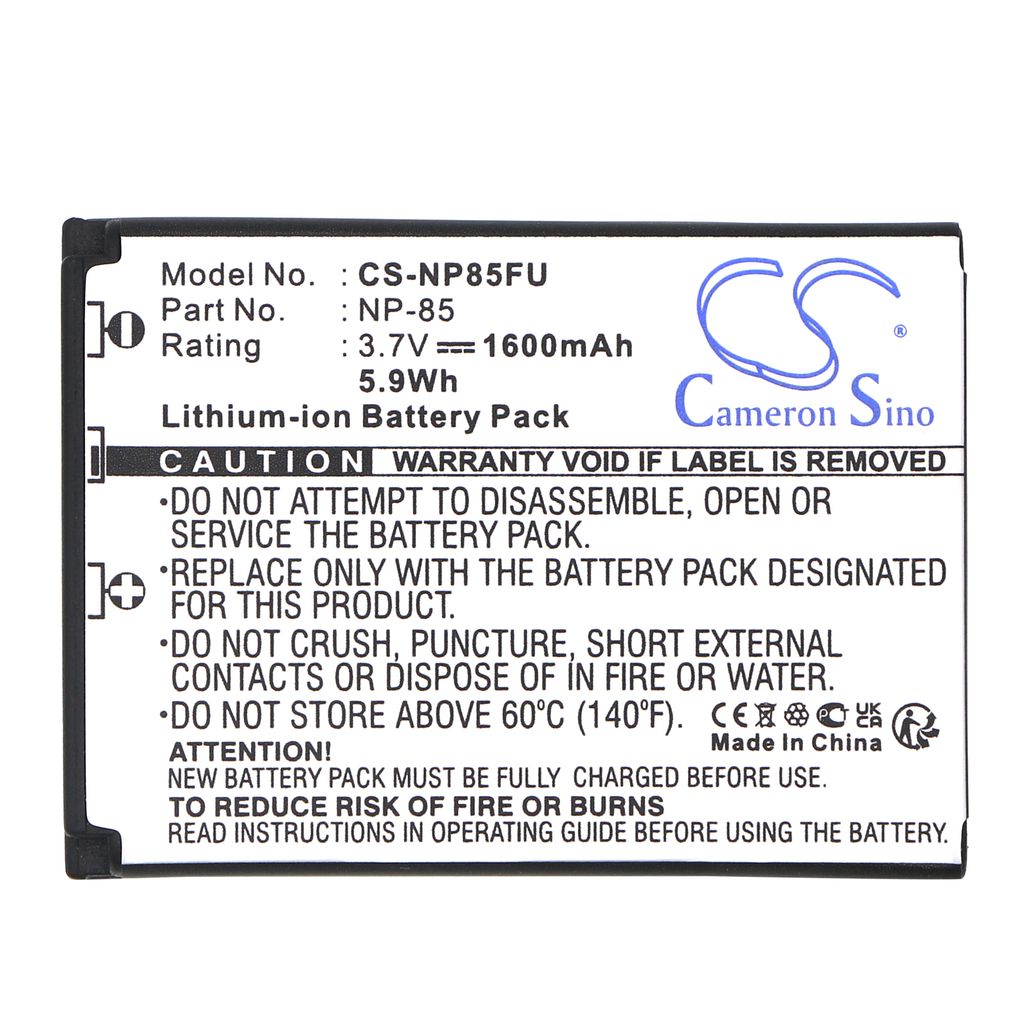 NP-85 erstatningsbatteri