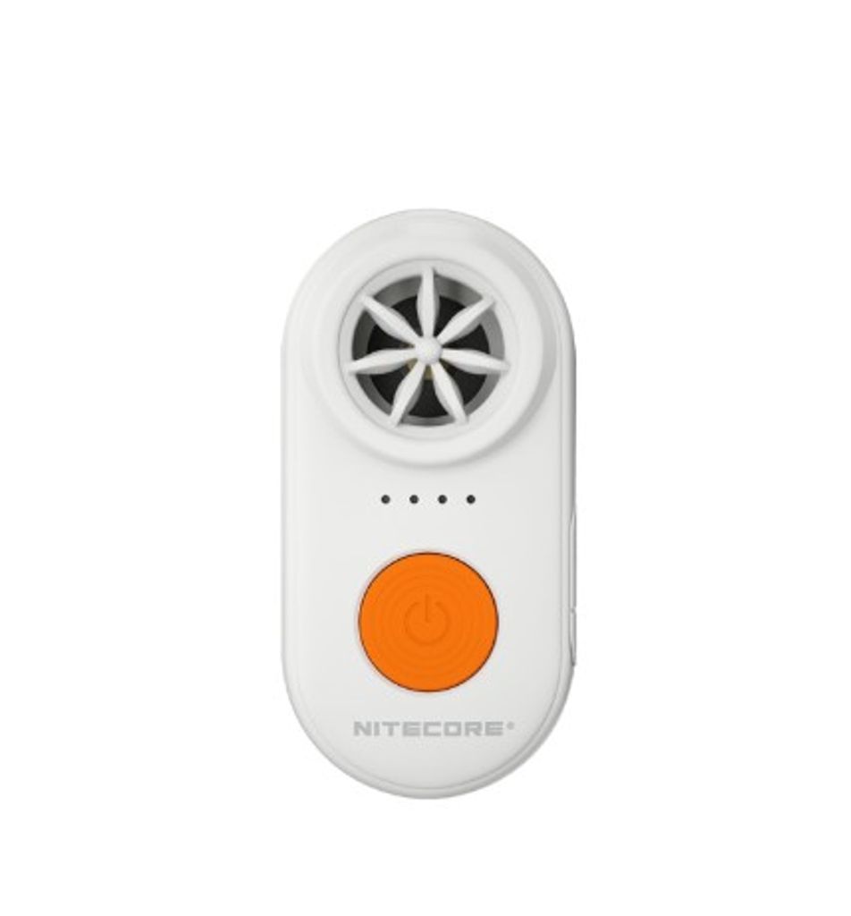 Nitecore NWE10 Wiederaufladbare Elektronische Notfallpfeife 126 dB – Weiß