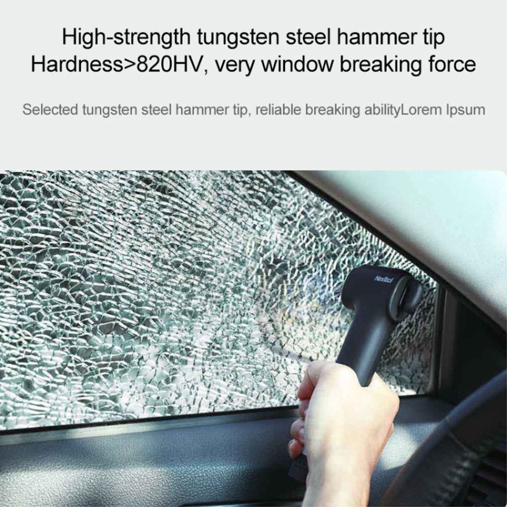 Xiaomi Youpin NexTool Natuo överlevnadshammare med nödbelysning/mobil-laddning