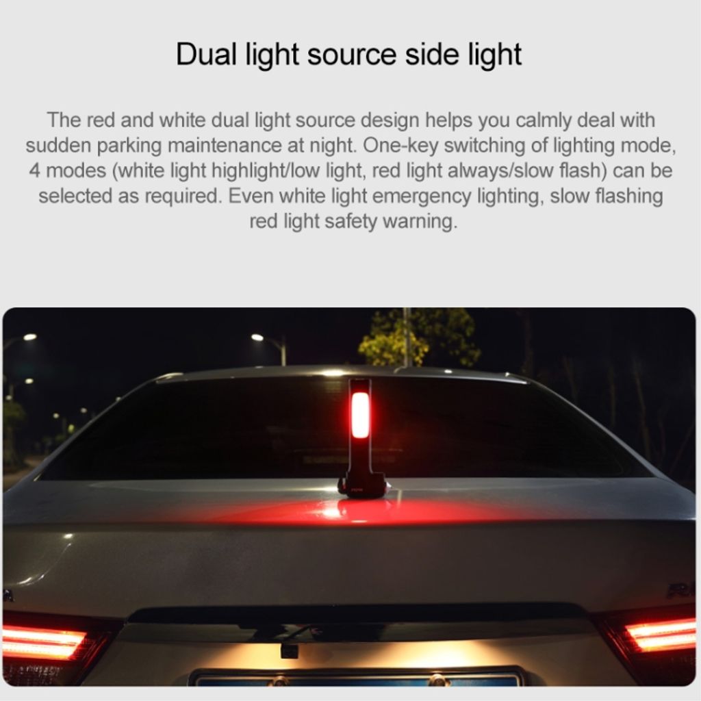 Xiaomi Youpin NexTool Natuo överlevnadshammare med nödbelysning/mobil-laddning