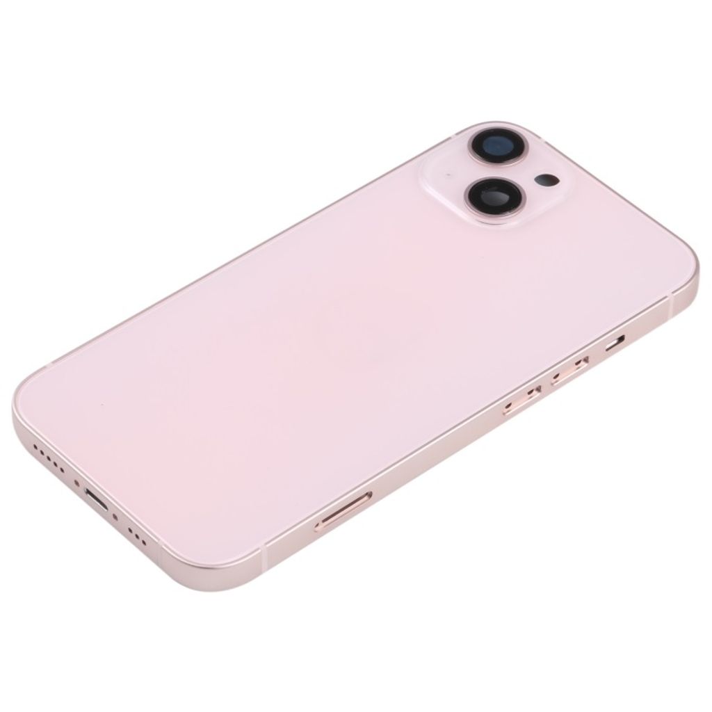 iPhone 13 Bakdeksel med smådeler - Rosa