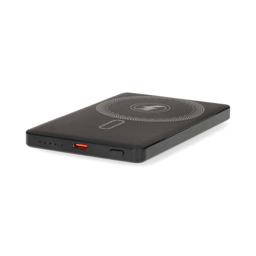 Nedis trådløs magnetisk powerbank 5000 mAh, 20W - svart