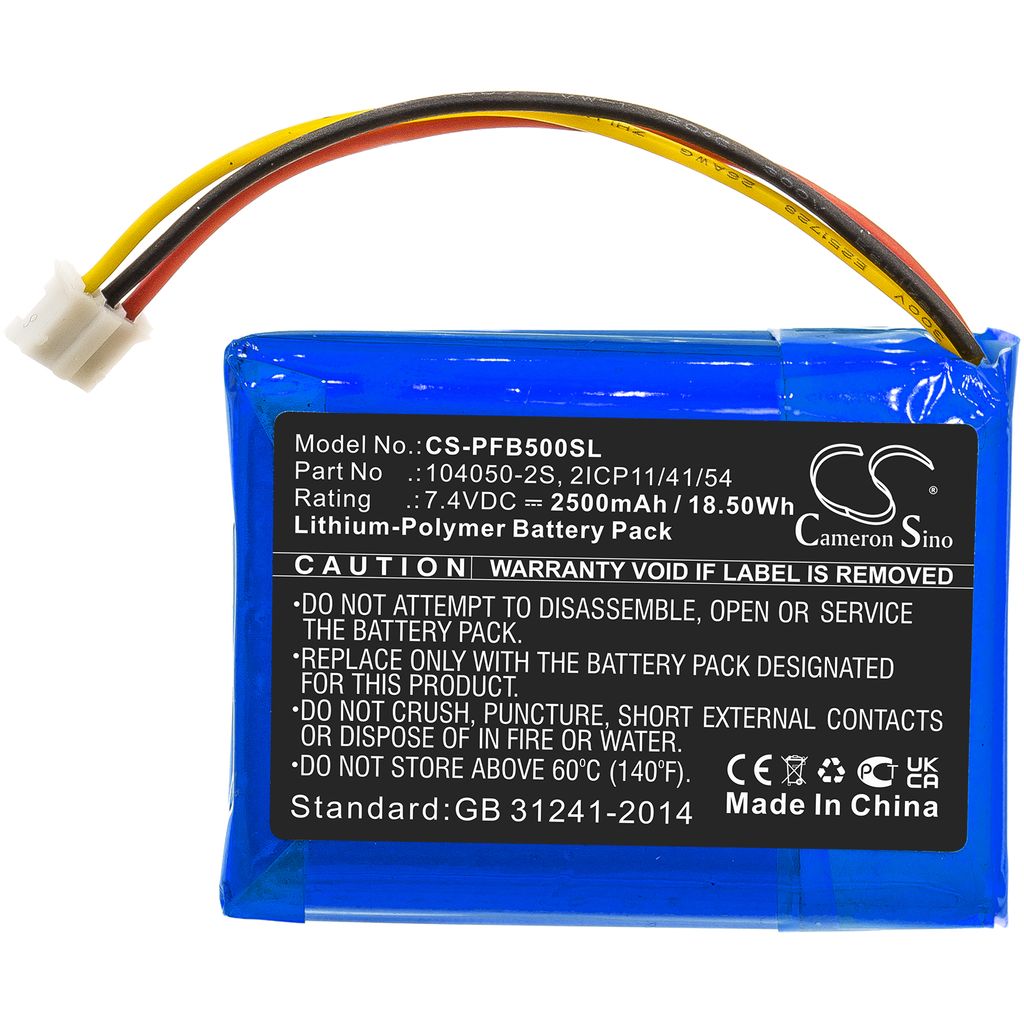 Batterie Compatible Sony MDR-HW700DS - 1000mAh, 3,7V, Li-Polymère - Remplacement US453759 - Pour Lecteur MP3