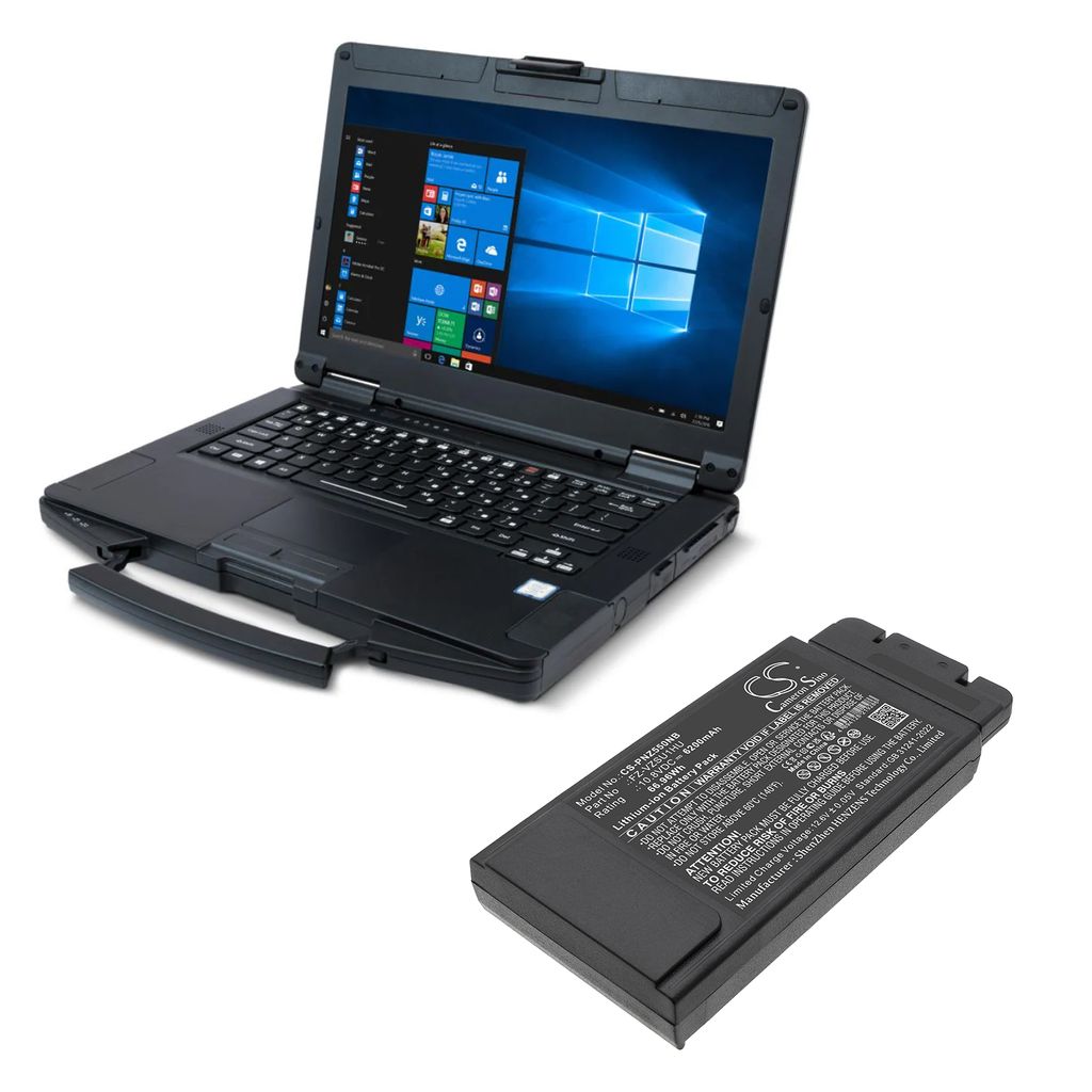 FZ-VZSU1HU för Panasonic, 10.8V, 6200mAh