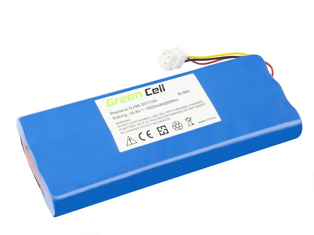 Green Cell-batteri (3,5 Ah 14,4 V) til Samsung Navibot SR9630 VC-RA50 VC-RA52V osv.