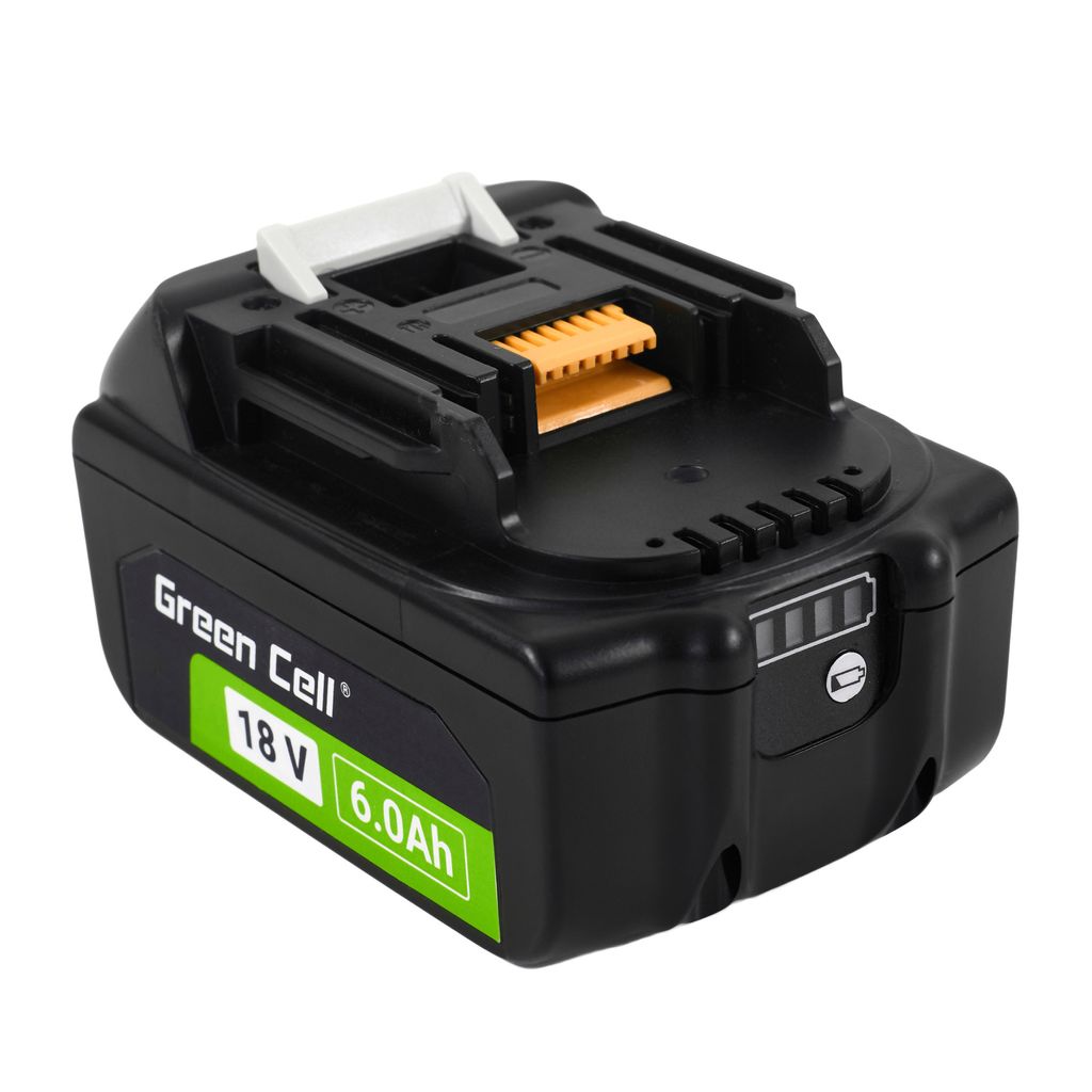 Green Cell BL1860 Batteri 18V 6Ah til Makita LXT Elektroværktøj
