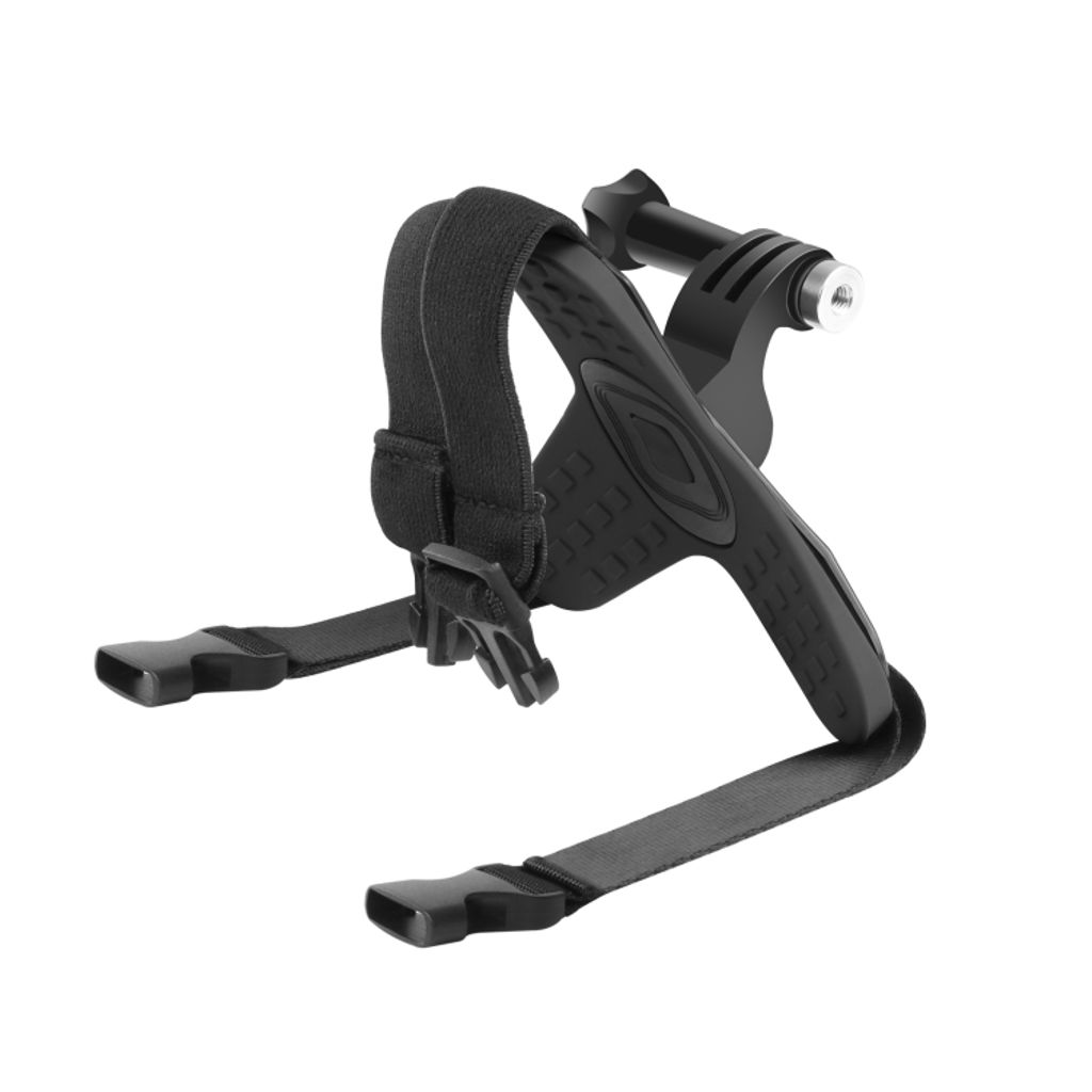 PULUZ Motorcykelhjelm Hagerembeslag til GoPro - Sort