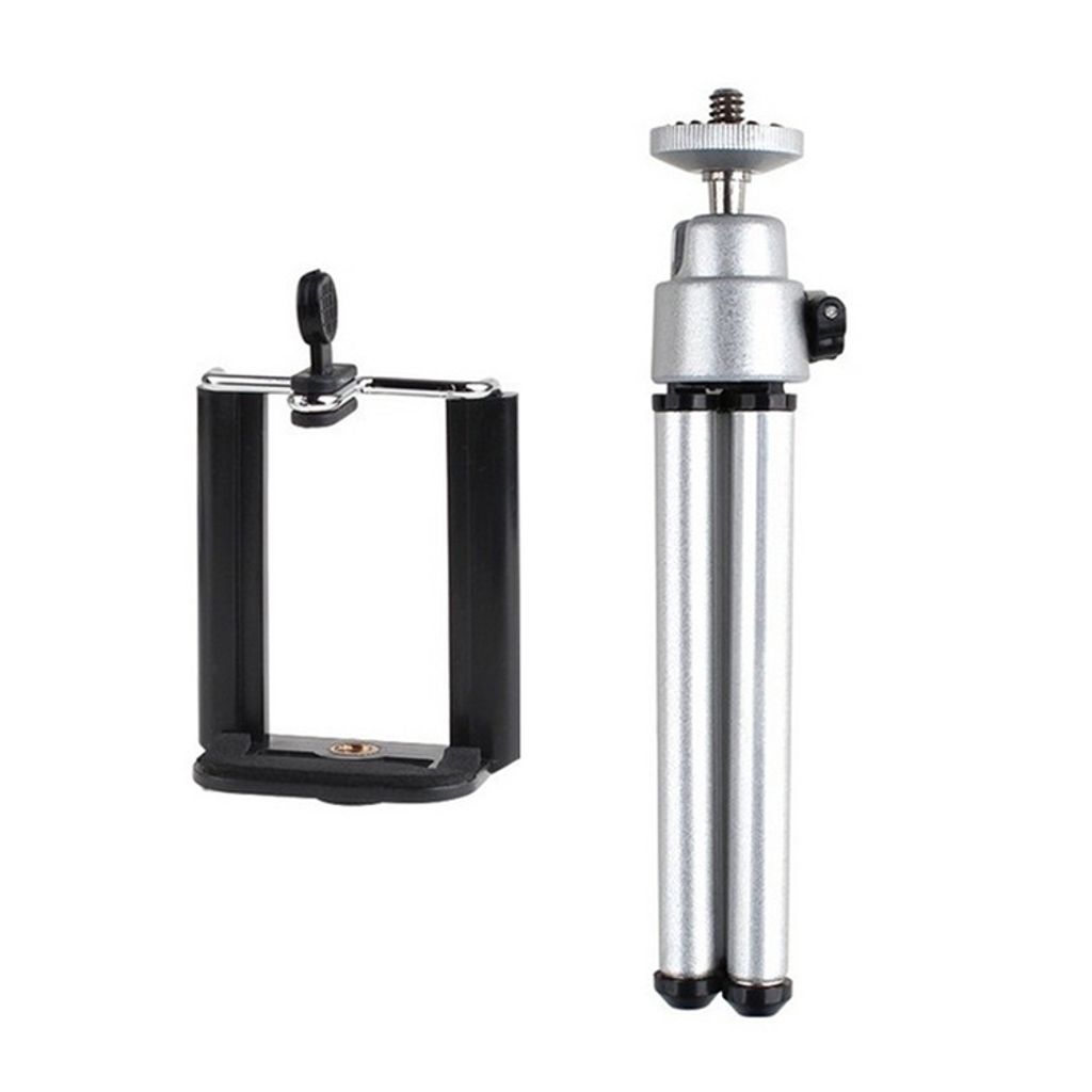 Roterande stativ till mobiltelefonfotografering, 210cm – Silver