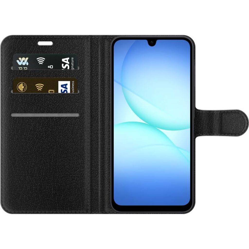 Samsung Galaxy A17 5G Musta Lompakkokotelo Solrosor