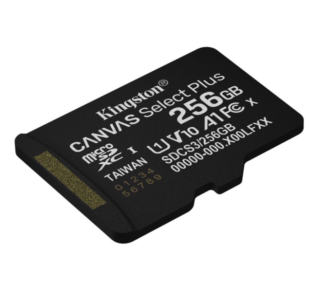 Kingston microSDXC Canvas Select Plus Gen3 - 256GB