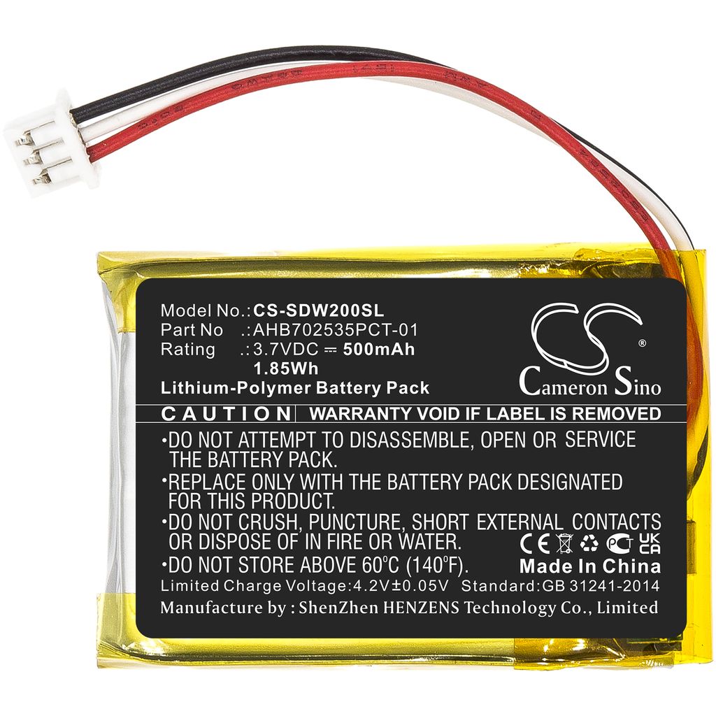 Sennheiser Momentum True Wireless 2, 3.7V, 500 mAh