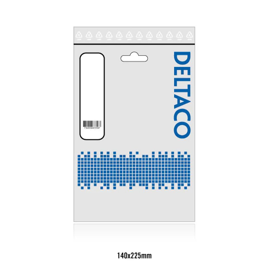 S/FTP Cat6a patchkabel 0,3m 500MHz Delta-cert – Vit