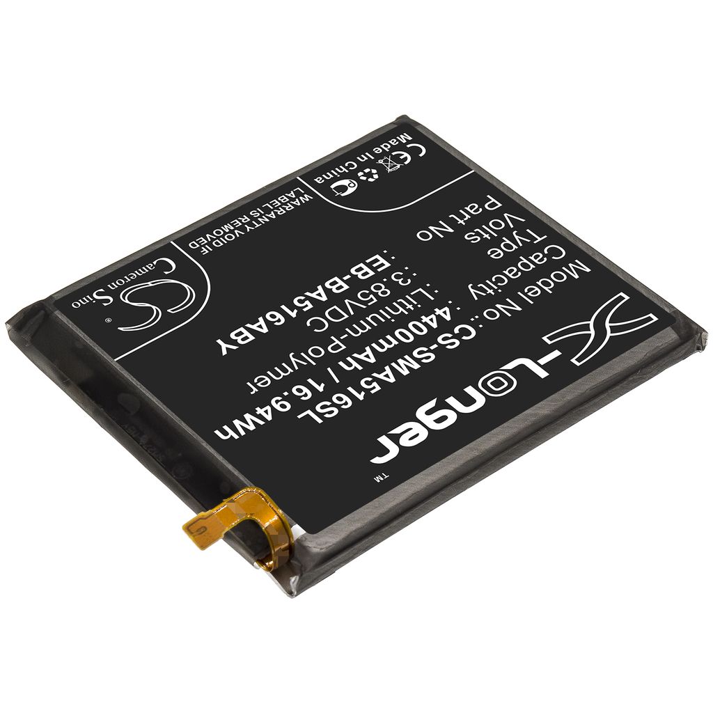 EB-BA516ABY for Samsung, 3.85V, 4400 mAh