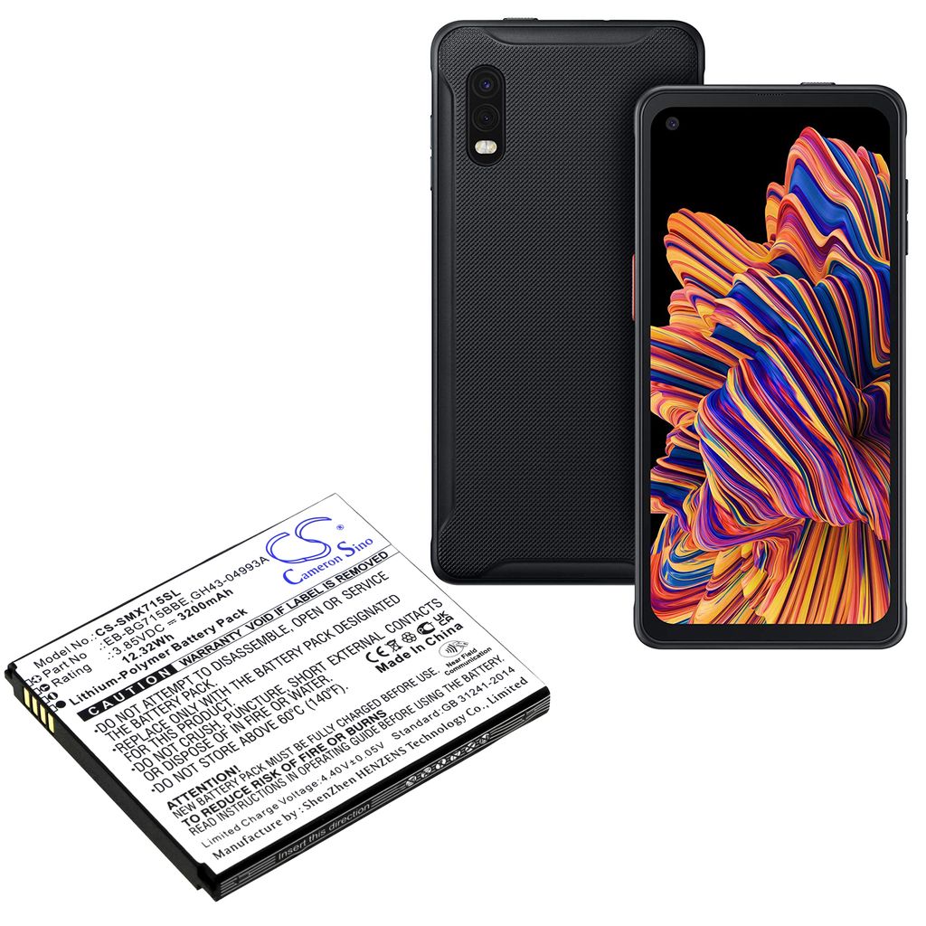 Samsung Galaxy Xcover Pro mfl.