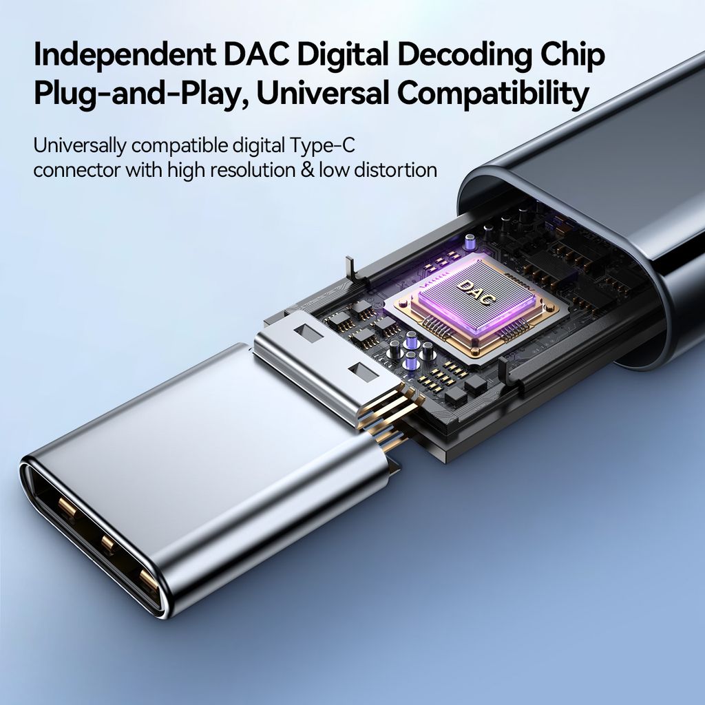 SiGN USB-C -langalliset nappikuulokkeet iPhone 15/16/17:lle - musta 