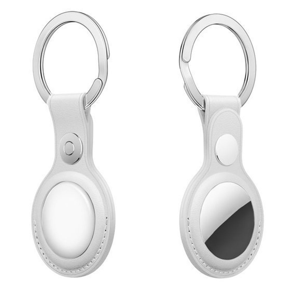 SiGN Location Finder Smart Tag Bluetooth-tracker med fodral och nyckelring – vit