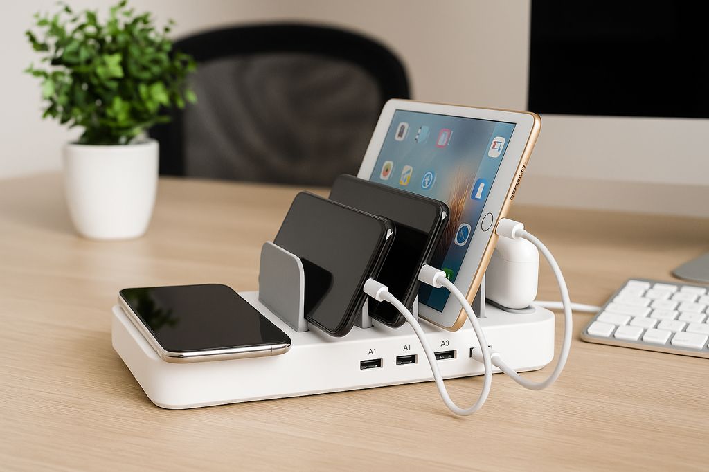 SiGN USB charging station 35W 2x USB-C / 2x USB-A