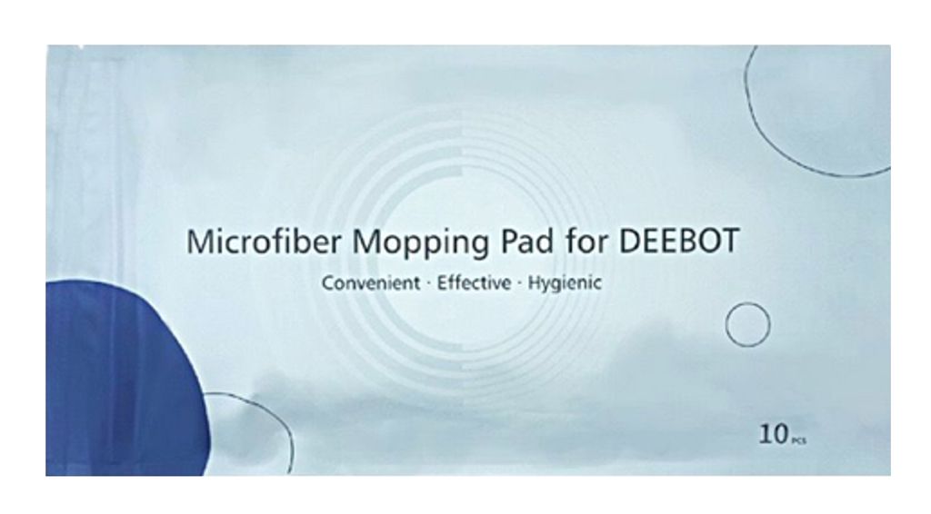 Våt Moppduk till Ecovacs Deebot Ozmo N8 Pro/T8/T8 Max