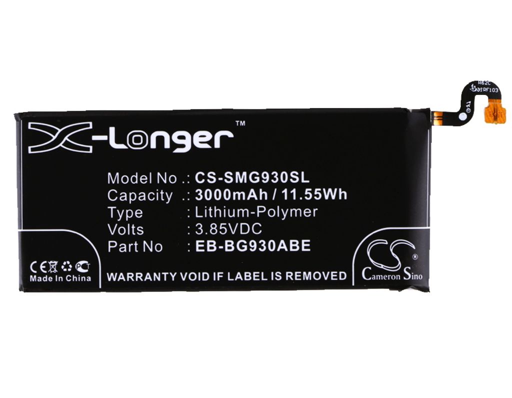 Batteri til Samsung Galaxy S7 3000mAh, 3,85V