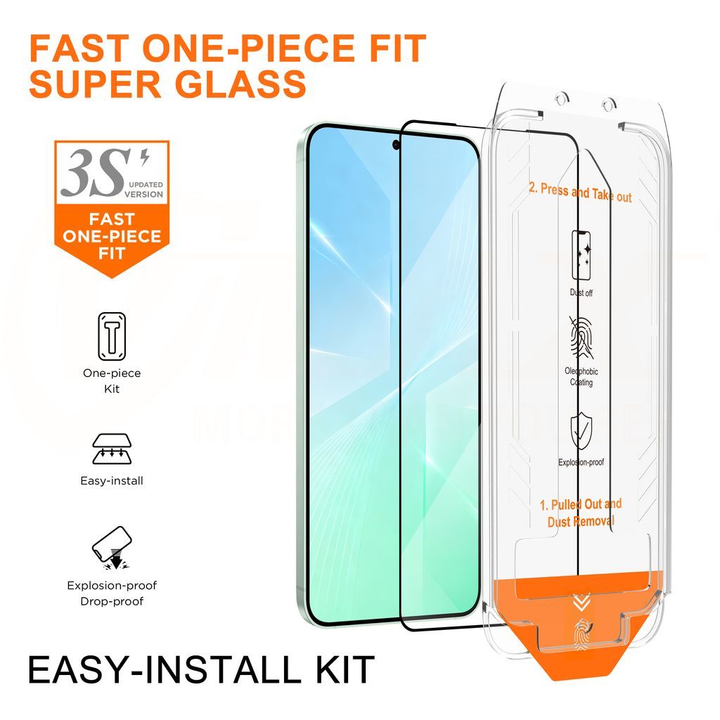 SiGN Skärmskydd SamsungGalaxy S26 – EZ Apply med dammfri applikator, 2-pack