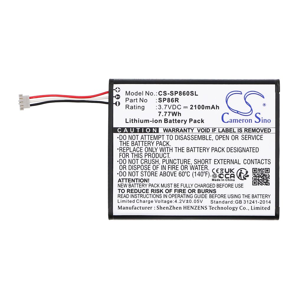 Sony PSV2000, 3.7V, 2100 mAh